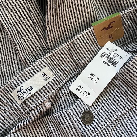 Hollister Striped Crop Tapered Pants - Picture 9 of 9